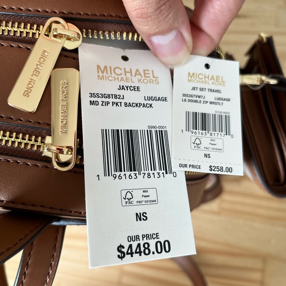 🌼Michael Kors Backpack Set - Picture 3 of 16